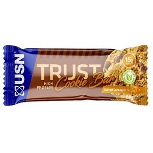 USN (Ultimate Sports Nutrition) USN Trust Cookie Bar 60g - dvojitá čokoláda PROŠLÉ DMT 14.6.2024
