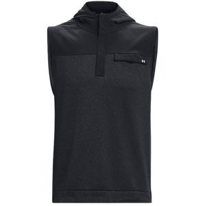 Pánská hybridní vesta Under Armour Storm SweaterFleece Vest - black - XXL - 1382921-001