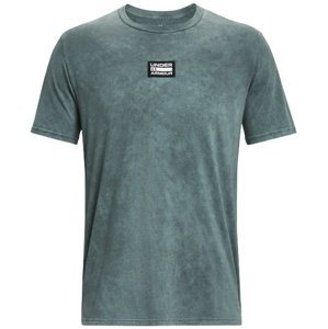 Pánské tričko Under Armour Elevated Core Wash SS - pitch gray - XL - 1379552-012