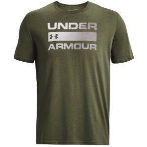 Pánské triko Under Armour Team Issue Wordmark SS - marine od green - M - 1329582-390