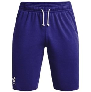 Pánské kraťasy Under Armour Rival Terry Short - sonar blue - S - 1361631-468