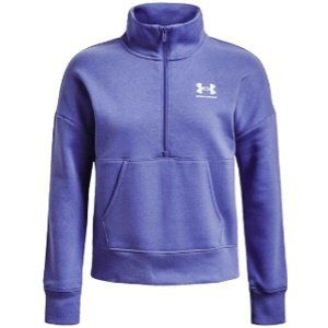 Dámská mikina Under Armour Rival Fleece HZ - baja blue - L - 1373030-495