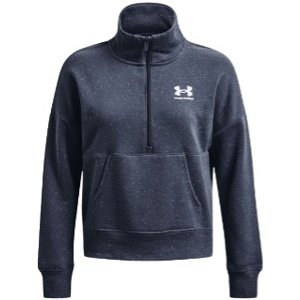 Dámská mikina Under Armour Rival Fleece HZ - downpour gray - L - 1373030-044