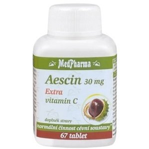 MedPharma Aescin 30 mg Extra vitamin C 67 tablet