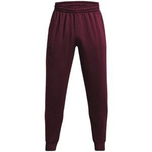 Pánské fleecové tepláky Under Armour Armour Fleece Joggers - dark maroon - L - 1373362-600