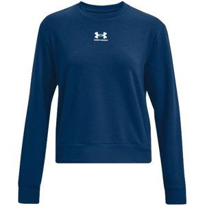 Dámská froté mikina Under Armour Rival Terry Crew - varsity blue - XL - 1369856-426