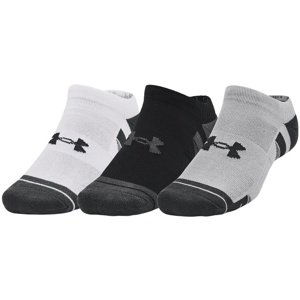 Unisex ponožky Under Armour Performance Tech 3pk NS - mod gray - M - 1379503-011