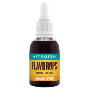MyProtein FlavDrops 50 ml - banán VÝPRODEJ 1.2024