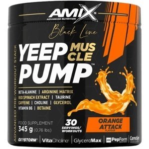 Amix Nutrition Amix Black Line Yeep Pump 345 g - pomerančový útok