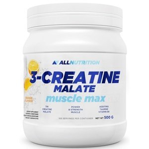 All Nutrition AllNutrition 3-Creatine Malate Muscle Max 500 g - pomeranč PROŠLÉ DMT 1.2024