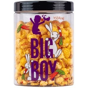 BIG BOY popcorn BOB a BOBEK 90 g - mrkvový