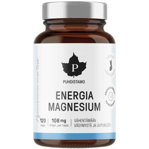 Puhdistamo Energia Magnesium 120 kapslí