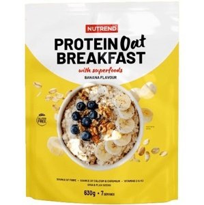 Nutrend Protein Oat Breakfast 630 g - banán
