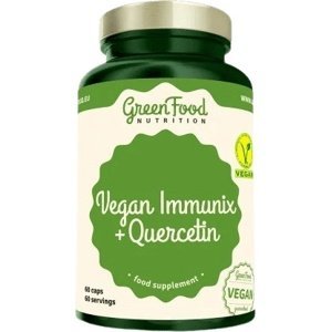 GreenFood Vegan Immunix + Quercetin 60 kapslí
