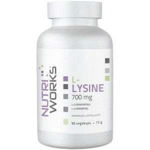 NutriWorks L-Lysine 700mg 90 kapslí