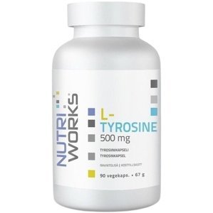 NutriWorks L-Tyrosine 500mg 90 kapslí