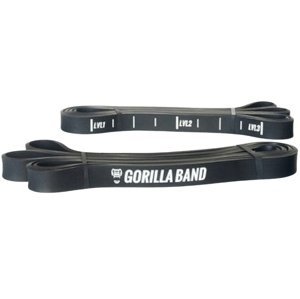 GORILLA Power Band posilovací guma - černá
