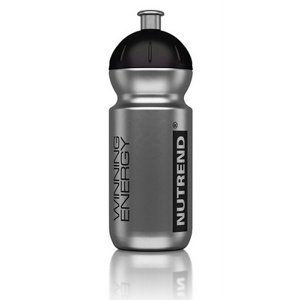 Nutrend Bidon sportovní láhev 500 ml - stříbrná