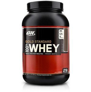 Optimum Nutrition 100% Whey Gold Standard 899g - bílá čokoláda/malina