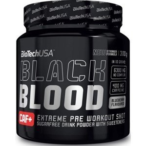 Biotech USA BiotechUSA Black Blood CAF+ 300 g - modrý hrozen