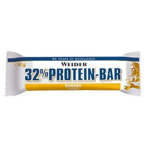 Weider 32% Protein Bar 60 g - cookies & cream VÝPRODEJ (DMT 31.1.2024)