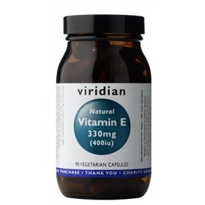 Viridian Nutrition Viridian Vitamin E 330mg 400iu 90 kapslí
