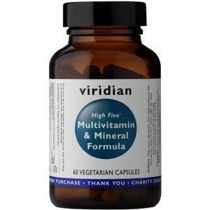 Viridian Nutrition Viridian High Five Multivitamin & Mineral Formula 60 kapslí