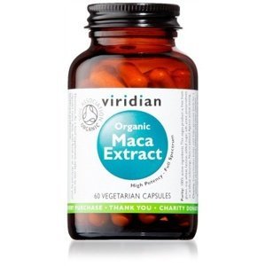 Viridian Nutrition Viridian Organic Maca Extract 60 kapslí