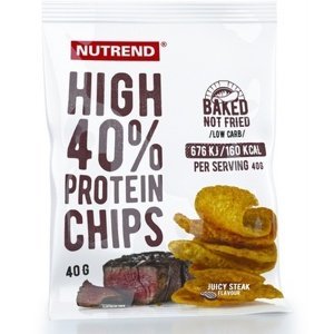 Nutrend High Protein Chips 40g - juicy steak