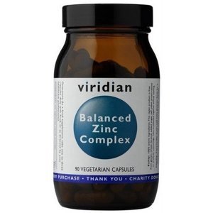 Viridian Nutrition Viridian Balanced Zinc Complex 90 kapslí