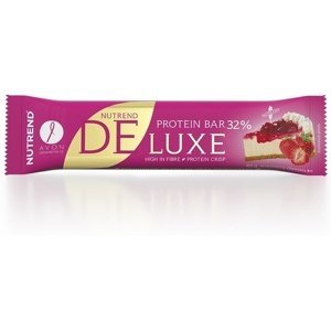 Nutrend Deluxe Protein Bar 60 g - jahodový cheesecake