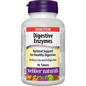 Webber Naturals Digestive Enzymes 90 kapslí