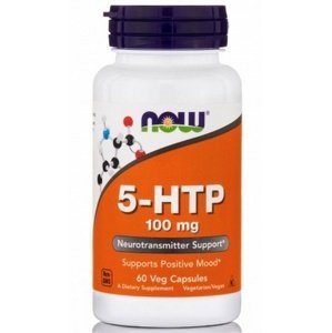 Now Foods 5-HTP 100 mg 60 kapslí