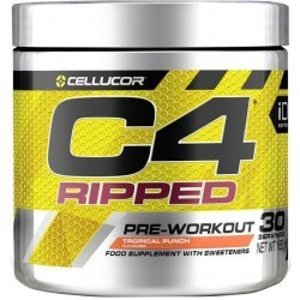 Cellucor C4 RIPPED Pre-Workout 180 g icy blue razz