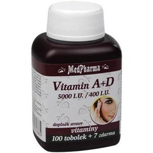 MedPharma Vitamin A+D 107 tobolek