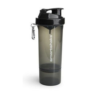 Smartshake Slim Shaker smoke 400 ml + 100 ml - Black