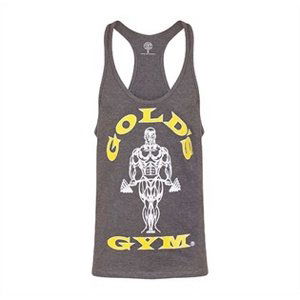 Golds Gym Gold's Gym pánské tílko GGVST003 šedé - L