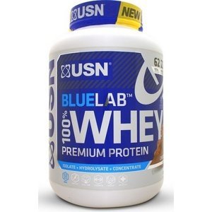 USN (Ultimate Sports Nutrition) USN Bluelab 100% Whey Premium Protein 2000 g - čokoláda + USN šejkr Mixmaster 750 ml ZDARMA
