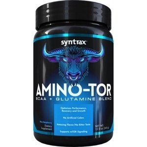 Syntrax Amino-tor BCAA + Glutamine Blend 340g - Blue Raspberry VÝPRODEJ