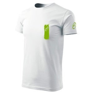 Fitness007 Pánské tričko bílé #musíšfurt - M