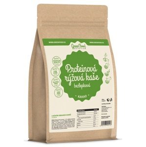 GreenFood Proteinová rýžová kaše bezlepková 500 g - natural