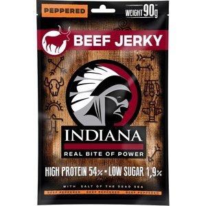 Indiana Jerky sušené maso 90 g - Hovězí Peppered