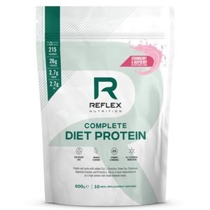 Reflex Nutrition Reflex Complete Diet Protein 600g - jahoda a malina