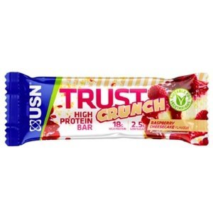 USN (Ultimate Sports Nutrition) USN Trust Crunch 60g - malinový cheesecake