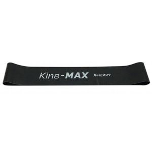 Kine-MAX Mini Loop Resistance Band Kit posilovací guma - xheavy černá