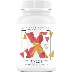 BrainMax Natural Melatonin 120 kapslí