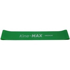 Kine-MAX Mini Loop Resistance Band Kit posilovací guma - medium zelená