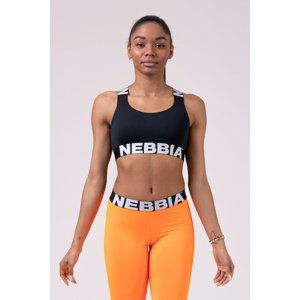 Nebbia Power Your Hero sportovní podprsenka 535 black - L