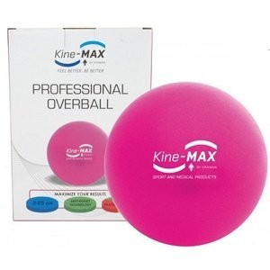 Kine-MAX Professional Overball cvičební míč 25cm - růžová