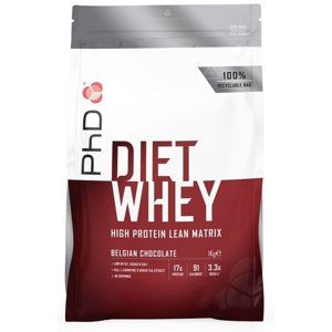 PhD Nutrition PhD Diet Whey Protein 1000 g - belgická čokoláda + šejkr 600 ml ZDARMA